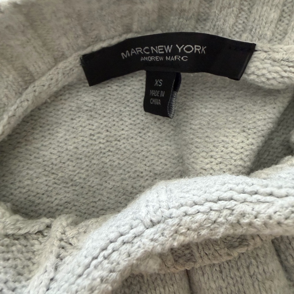 Marc New York Light Gray Knit Pullover